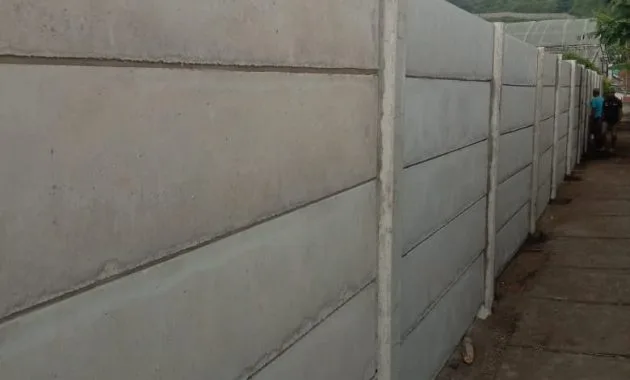 Pagar Panel Beton Polos